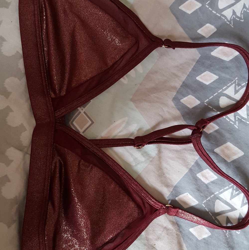 Pink Maroon bralett